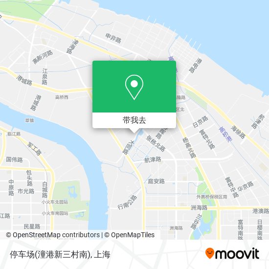 停车场(潼港新三村南)地图