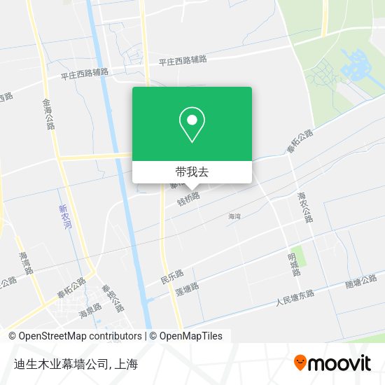 迪生木业幕墙公司地图