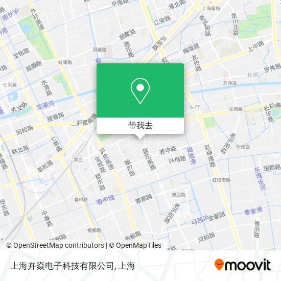上海卉焱电子科技有限公司地图