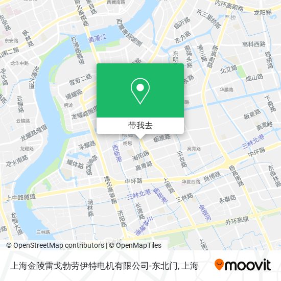 上海金陵雷戈勃劳伊特电机有限公司-东北门地图