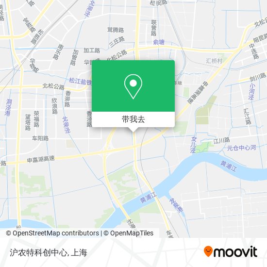 沪农特科创中心地图