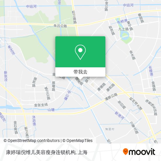 康婷瑞倪维儿美容瘦身连锁机构地图