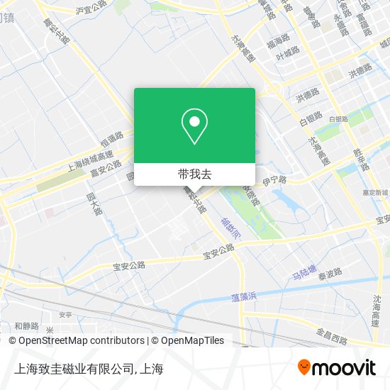 上海致圭磁业有限公司地图