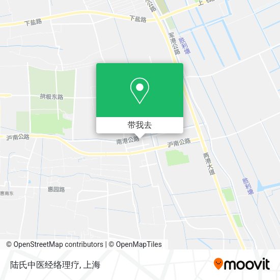 陆氏中医经络理疗地图