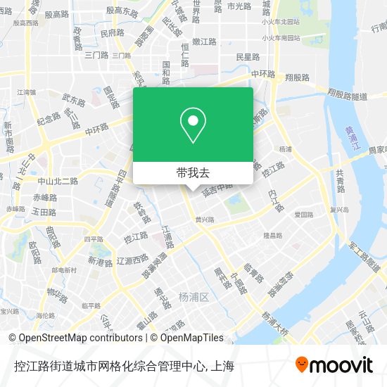 控江路街道城市网格化综合管理中心地图