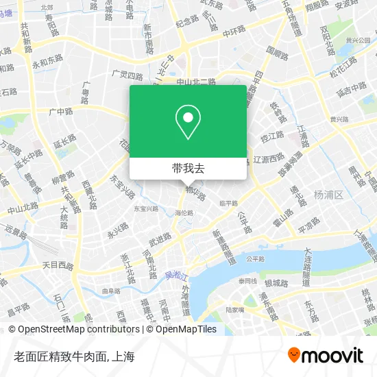 老面匠精致牛肉面地图