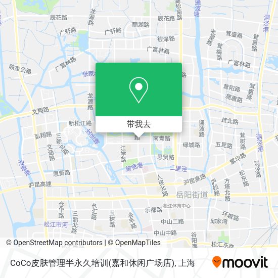 CoCo皮肤管理半永久培训(嘉和休闲广场店)地图