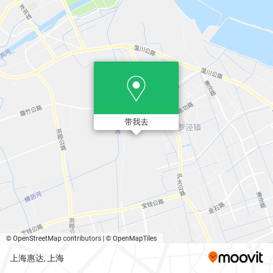 上海惠达地图