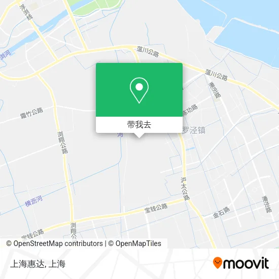 上海惠达地图
