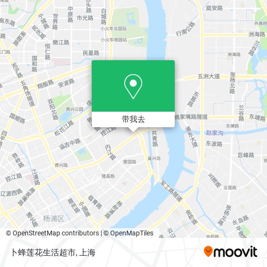卜蜂莲花生活超市地图