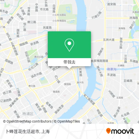 卜蜂莲花生活超市地图