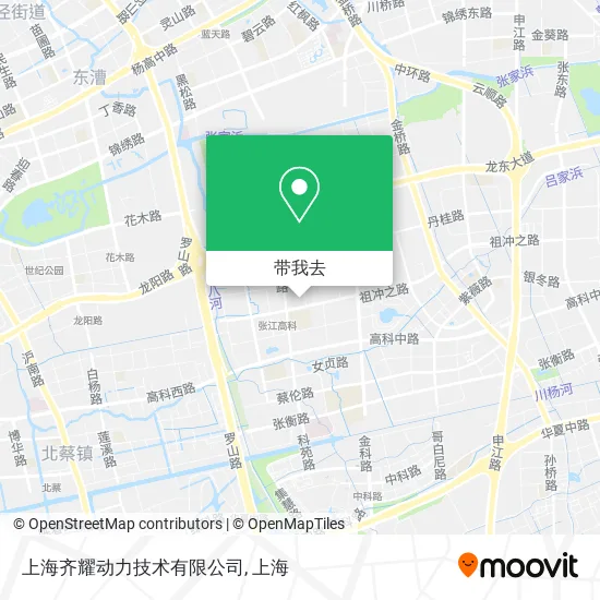 上海齐耀动力技术有限公司地图