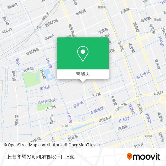 上海齐耀发动机有限公司地图