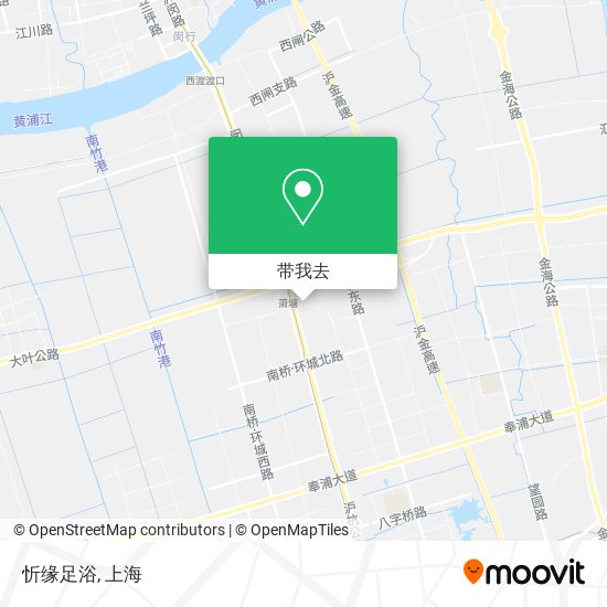 忻缘足浴地图