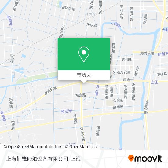 上海荆锋船舶设备有限公司地图