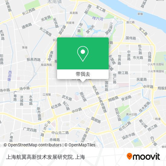 上海航翼高新技术发展研究院地图