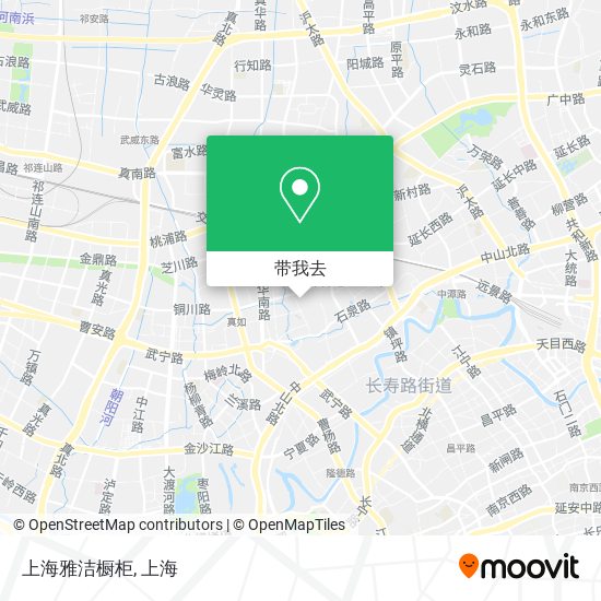 上海雅洁橱柜地图
