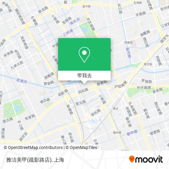 雅洁美甲(疏影路店)地图