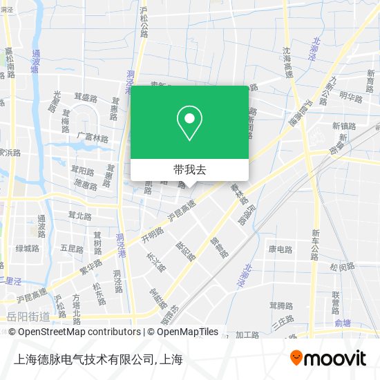 上海德脉电气技术有限公司地图