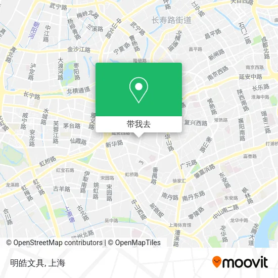 明皓文具地图