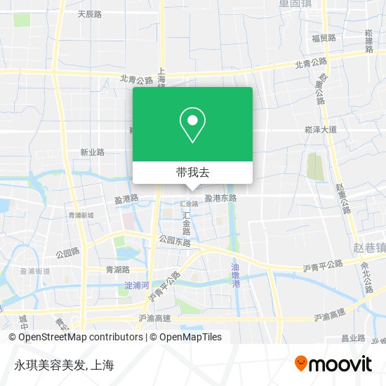 永琪美容美发地图