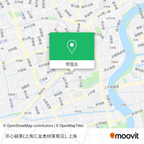 开心丽果(上海汇金奥特莱斯店)地图