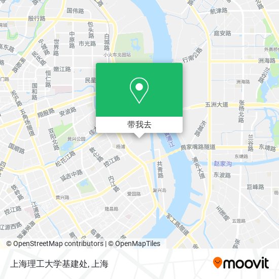 上海理工大学基建处地图