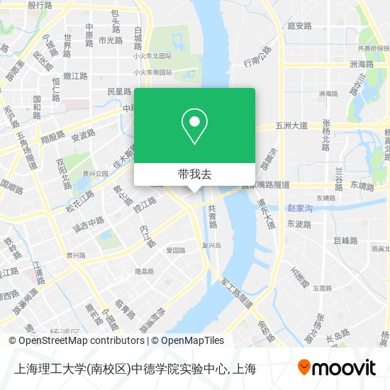 上海理工大学(南校区)中德学院实验中心地图