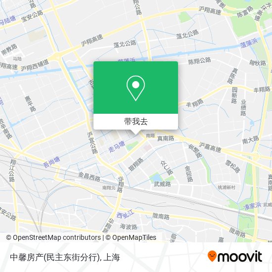 中馨房产(民主东街分行)地图