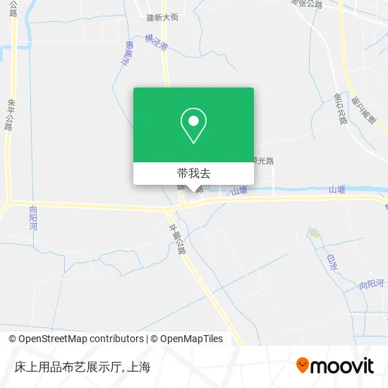 床上用品布艺展示厅地图