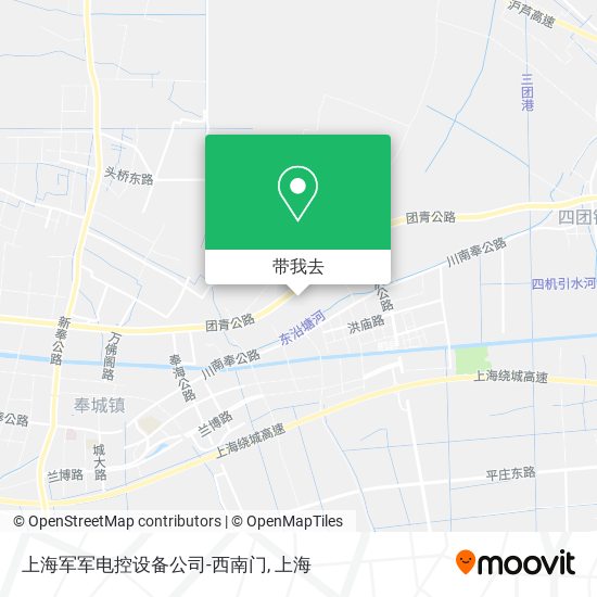 上海军军电控设备公司-西南门地图