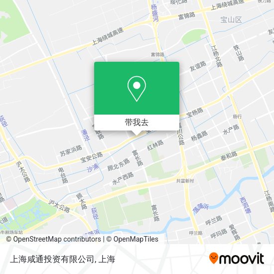 上海咸通投资有限公司地图