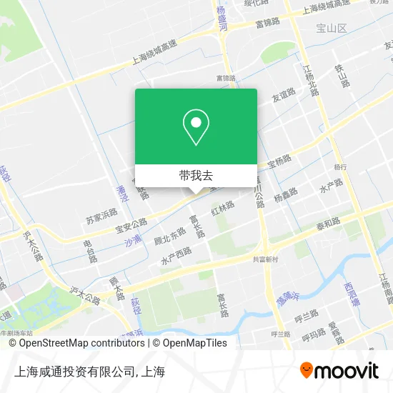 上海咸通投资有限公司地图