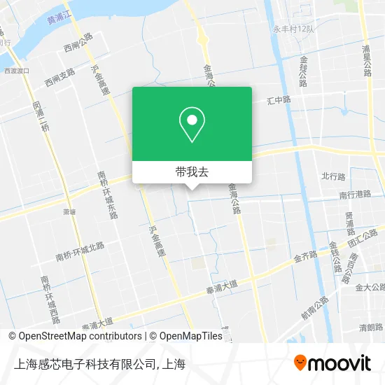 上海感芯电子科技有限公司地图
