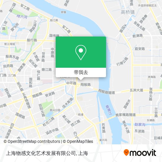 上海物感文化艺术发展有限公司地图