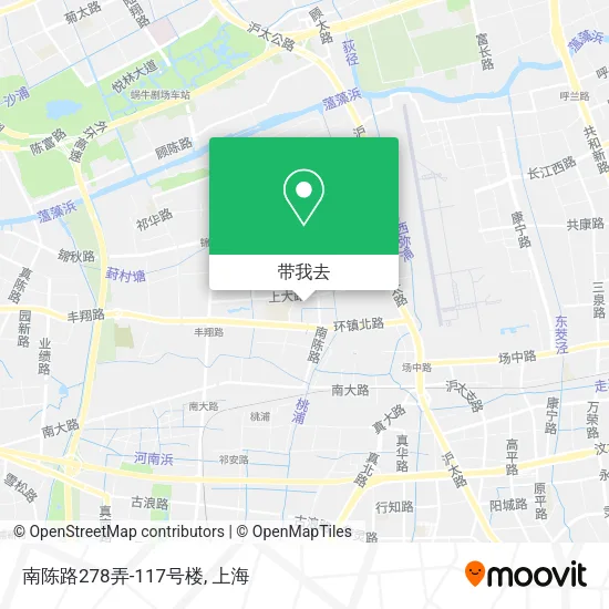 南陈路278弄-117号楼地图
