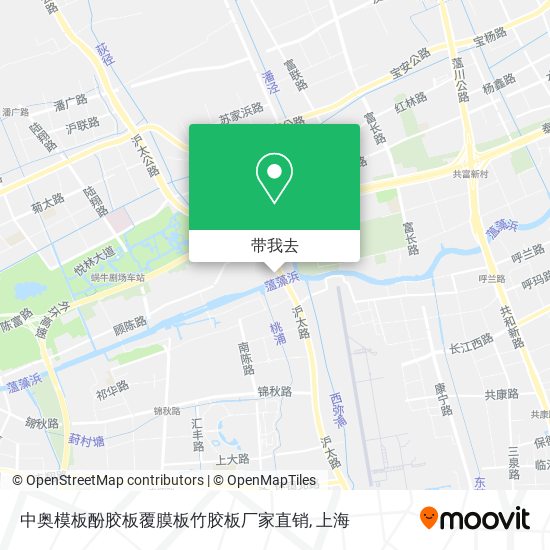 中奥模板酚胶板覆膜板竹胶板厂家直销地图