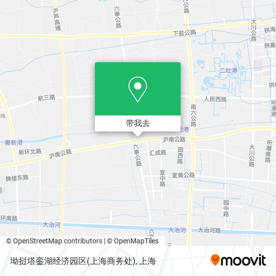 坳挝塔銮湖经济园区(上海商务处)地图