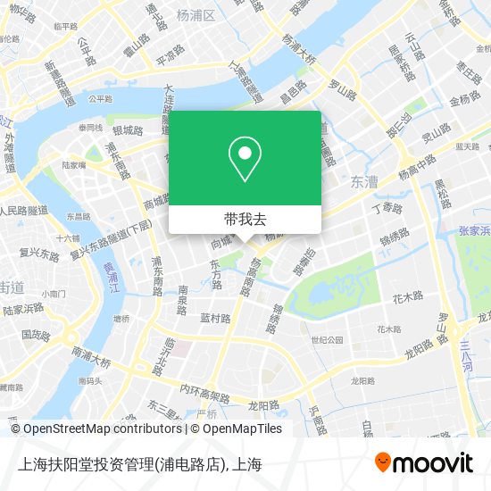 上海扶阳堂投资管理(浦电路店)地图