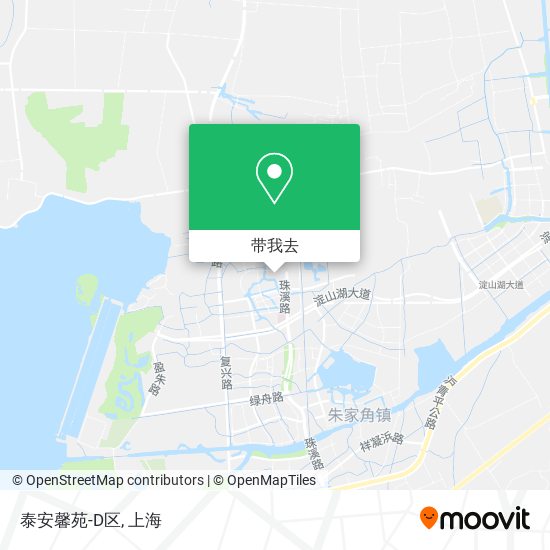 泰安馨苑-D区地图