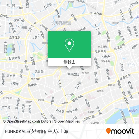 FUNK&KALE(安福路佰舍店)地图