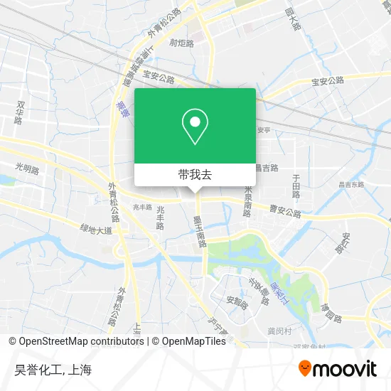 昊誉化工地图