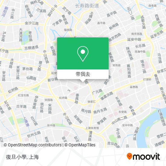 復旦小學地图