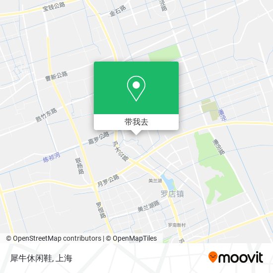 犀牛休闲鞋地图