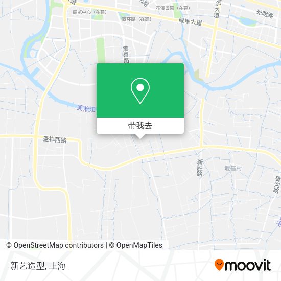 新艺造型地图
