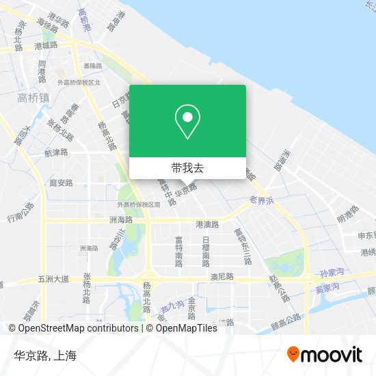 华京路地图