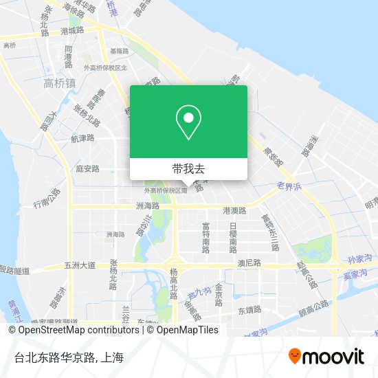 台北东路华京路地图
