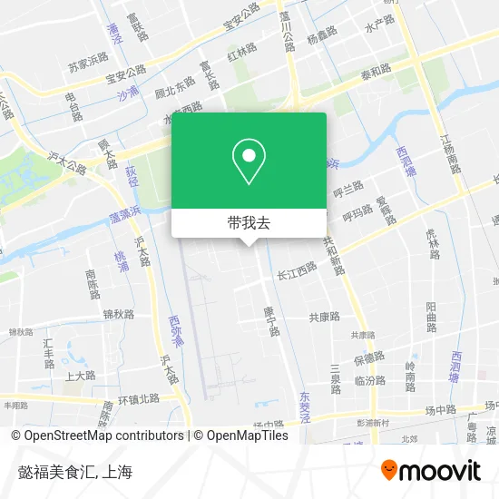 懿福美食汇地图
