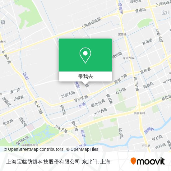 上海宝临防爆科技股份有限公司-东北门地图