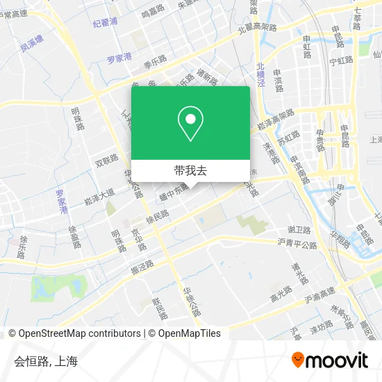 会恒路地图